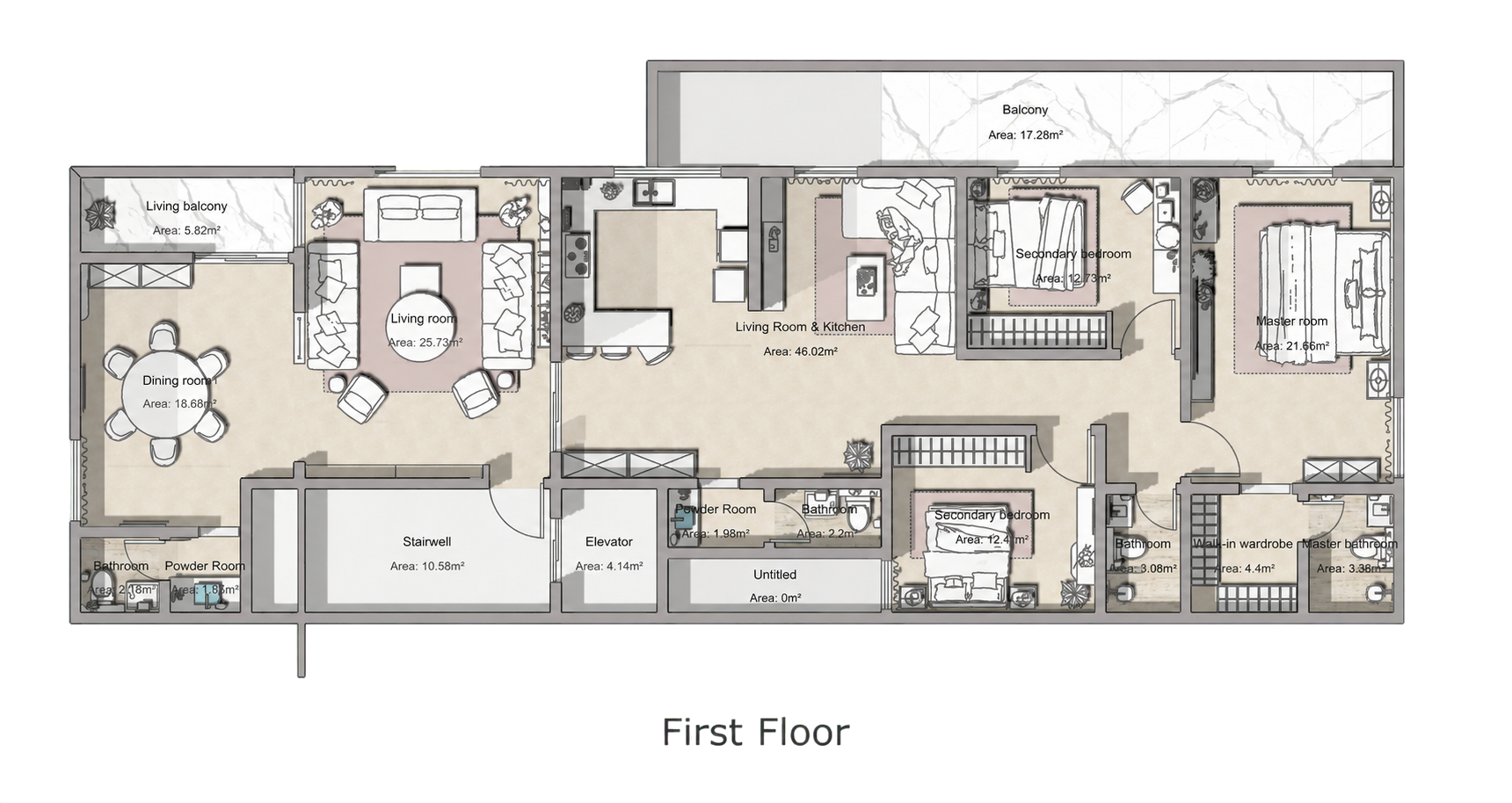 First floor plan
