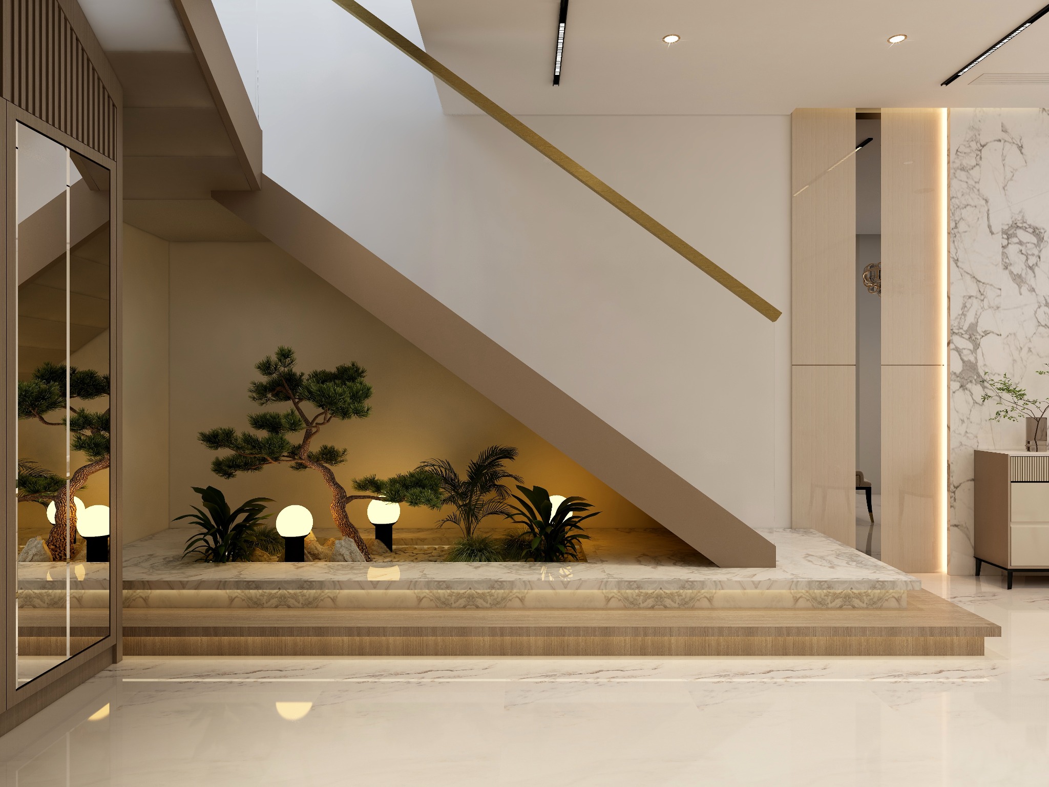 Living & Dining Area — view 6