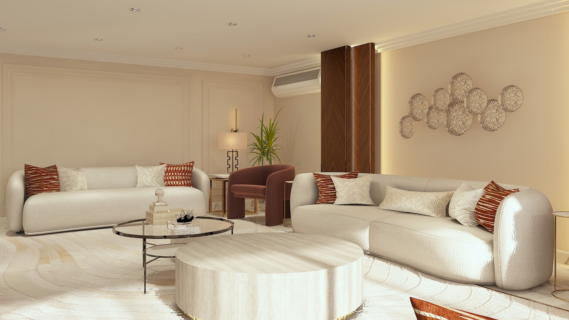 Majlis main wall visualization