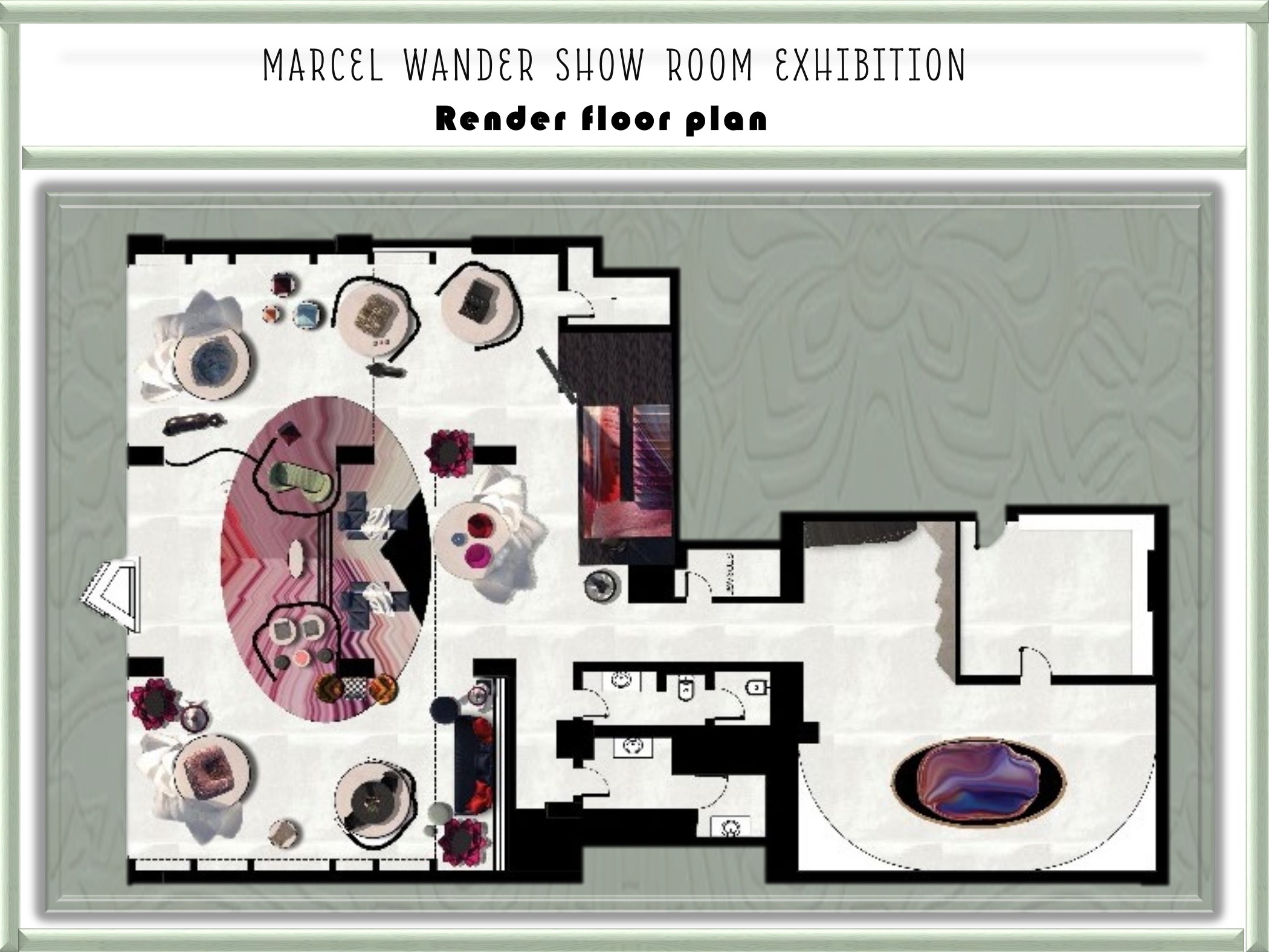 Zoning & rendered plan