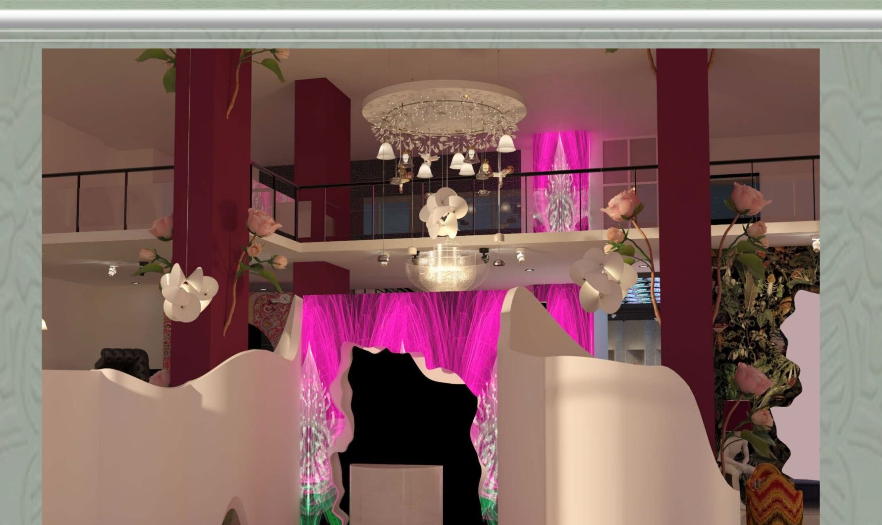 Showroom entrance