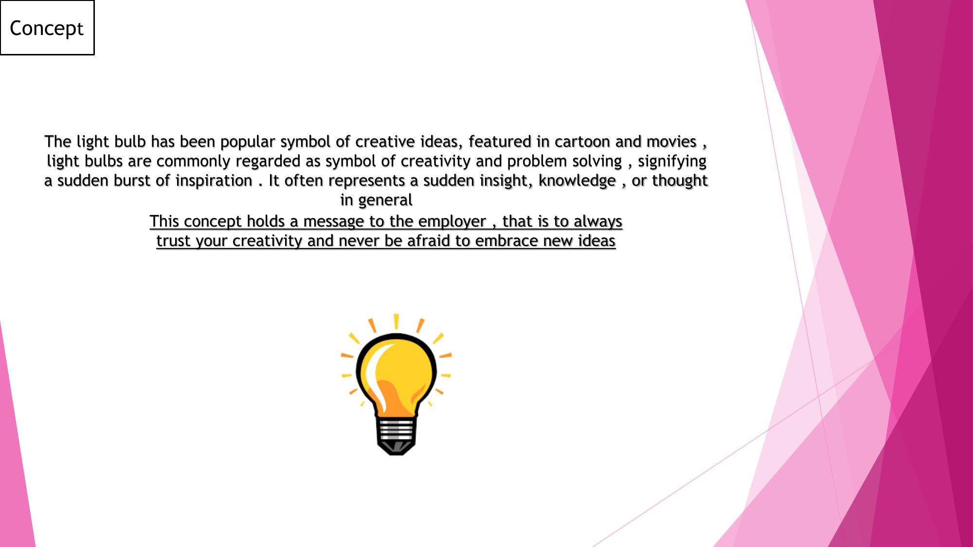 Creative concept