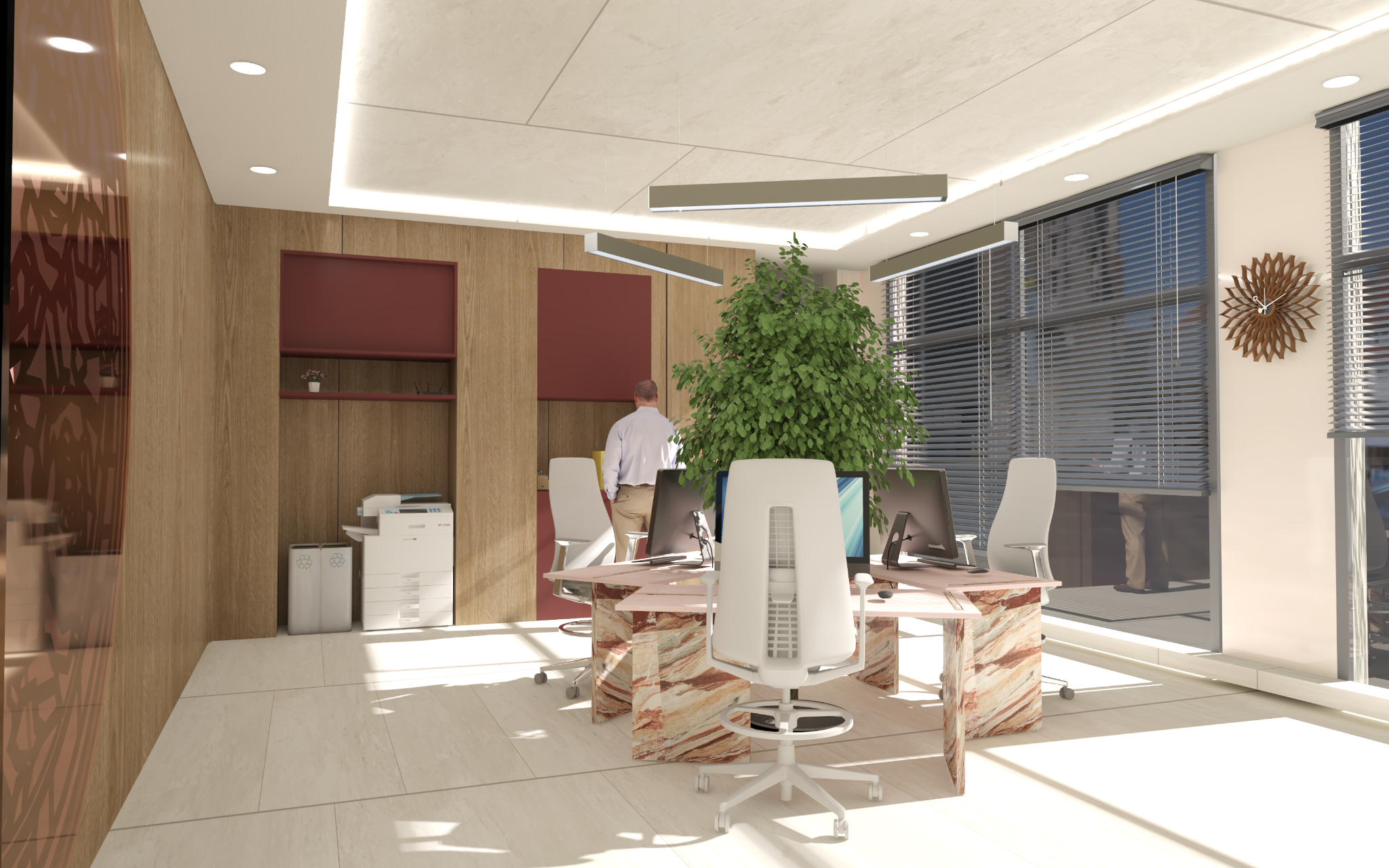 Open workplace