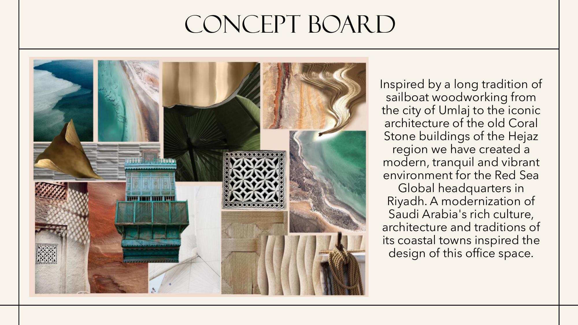 Concept & material direction